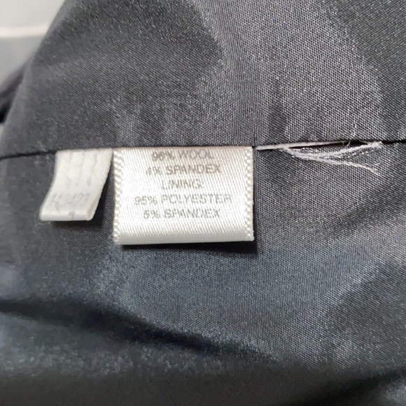 ANN TAYLOR CUFFED CHARCOAL GREY DRESS PANTS SZ 2P - Picture 16 of 16